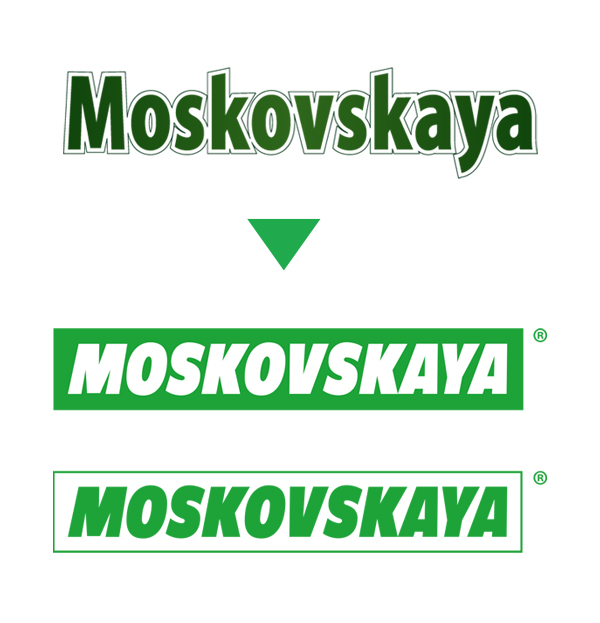Moskovskaya logo evolution